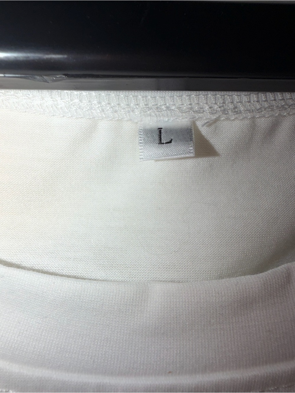 Sleeveless White T-shirt with Fireworks - New - Picture 5 of 5
